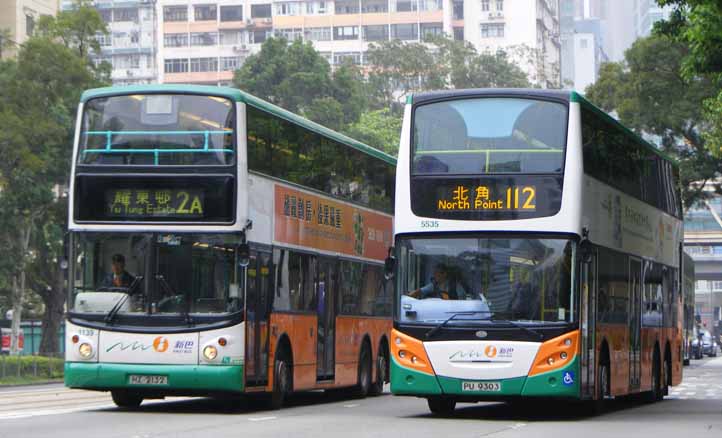 New World First Bus Dennis Trident 1139 & Alexander Dennis Enviro500 5535